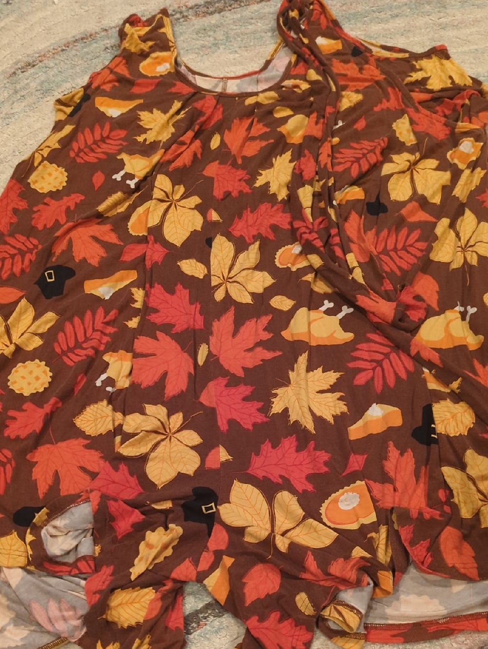 Latched Mama Plus 18-26 Viscose Fall Printed Maternity Shorts Onesie Pockets